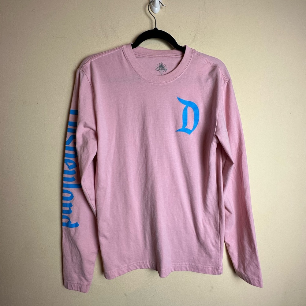Disney Pink Long Sleeve Tee with Blue Lettering - Picture 12 of 12
